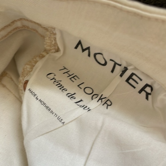 MOTHER • Metallic White Skinny Jeans - Picture 4 of 8